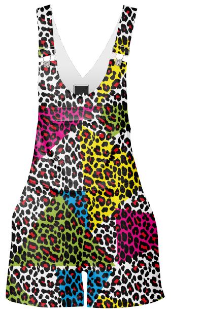 Abstract leopard print