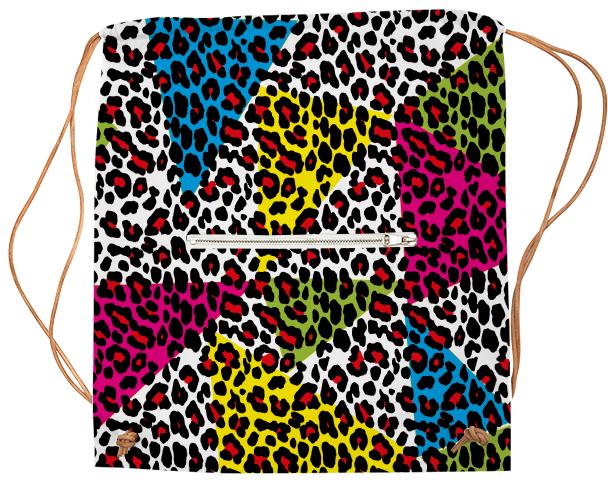 Abstract leopard print