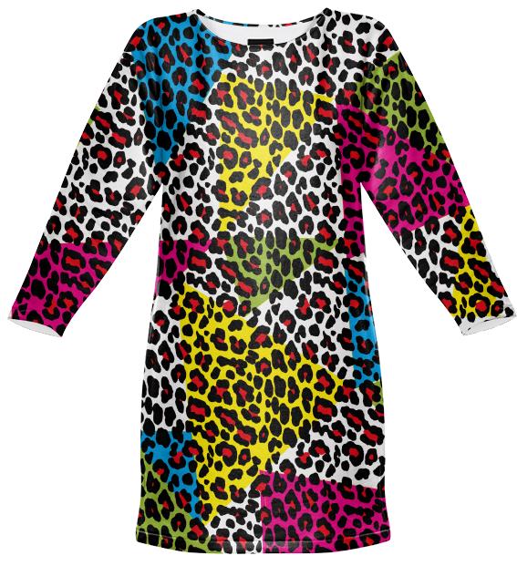 Abstract leopard print