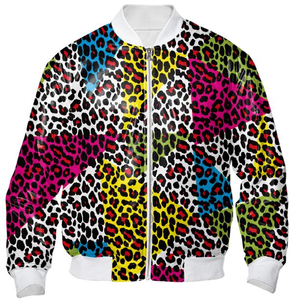 Abstract leopard print