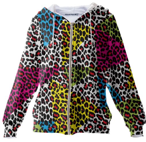 Abstract leopard print