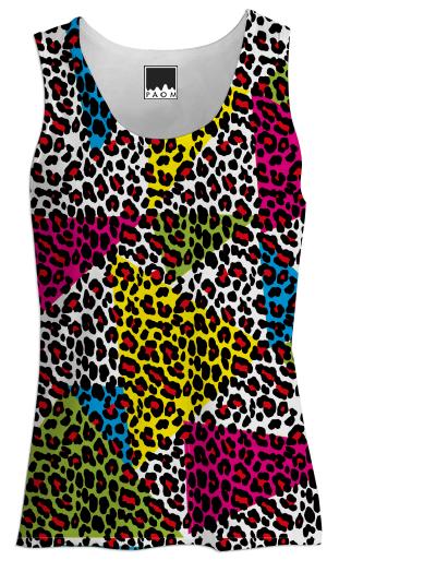 Abstract leopard print