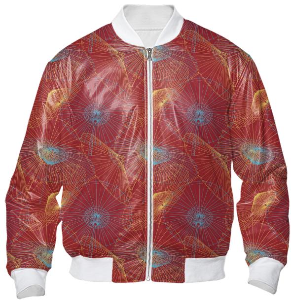 Oriental Inspired Umbrella Print