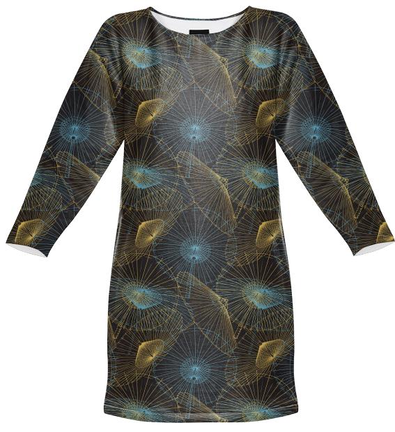 Oriental Umbrella Print BK