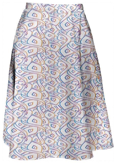 multi abstract leaves design