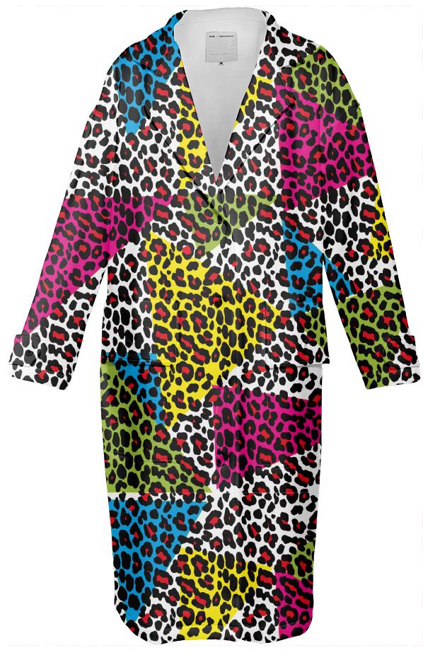 Abstract leopard print