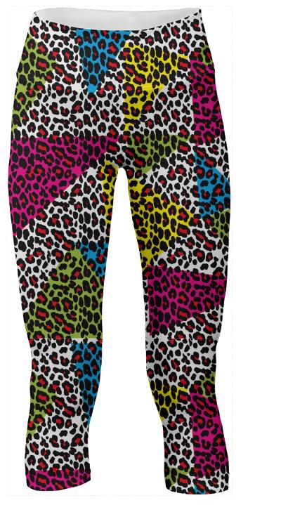 Abstract leopard print