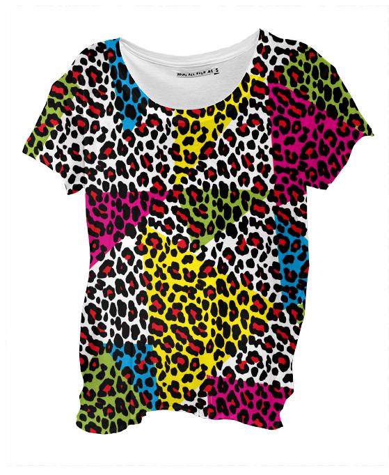 Abstract leopard print