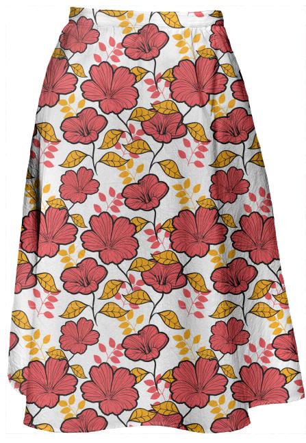 Stylish large print designer floral