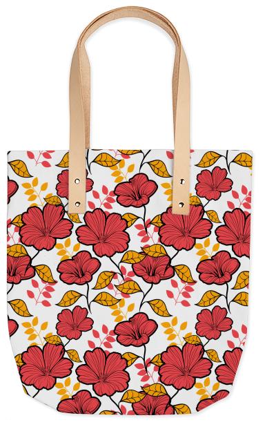 Stylish large print designer floral