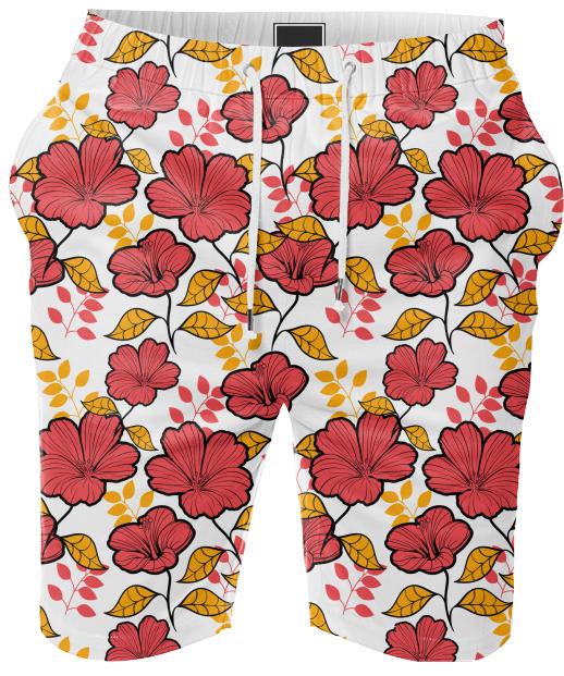 Stylish large print designer floral