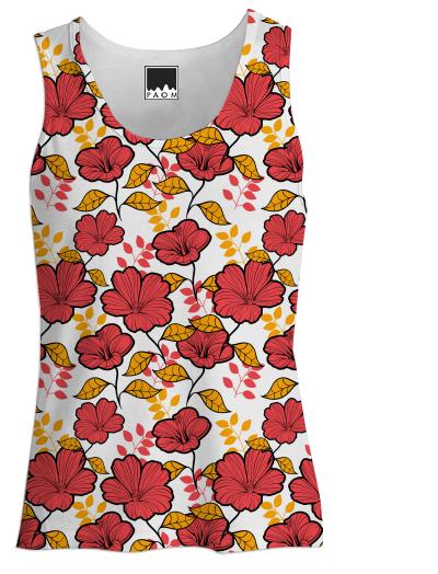Stylish large print designer floral