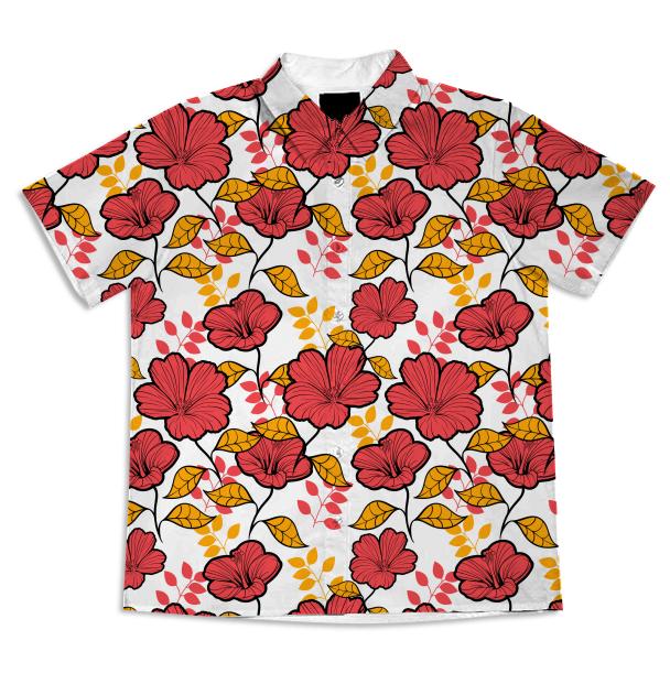 Stylish large print designer floral