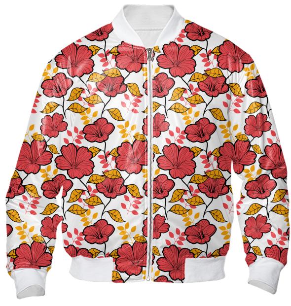 Stylish large print designer floral