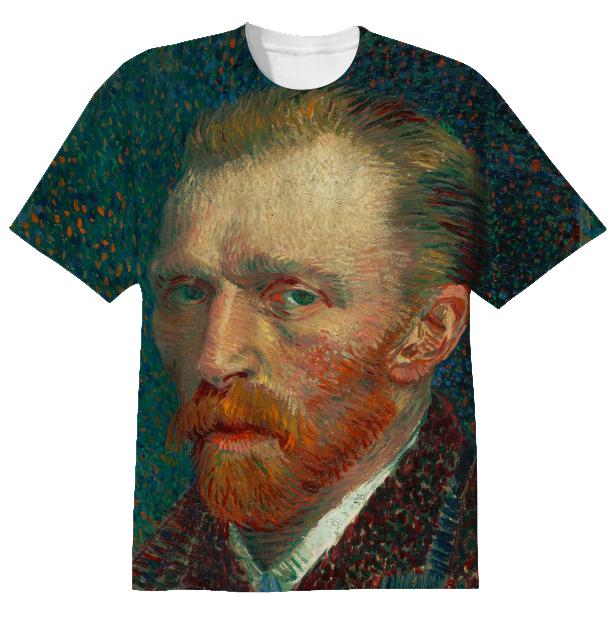 Vincent van Gogh Self Portrait 1887 Shirt