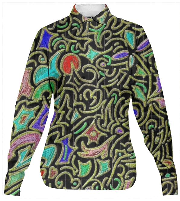 Swirl Retro Abstract