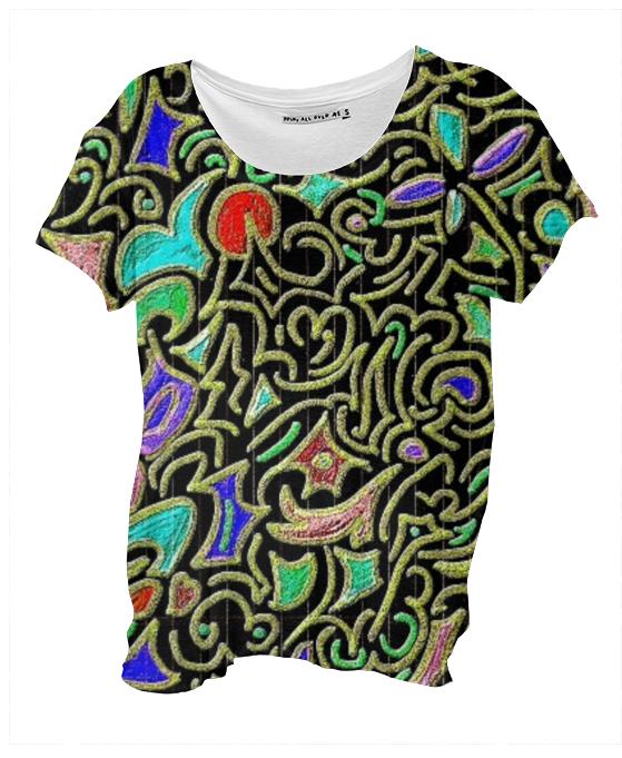 Swirl Retro Abstract