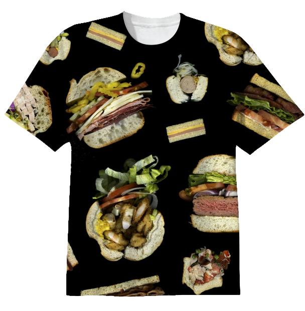 Scanwiches Big Pattern T Shirt
