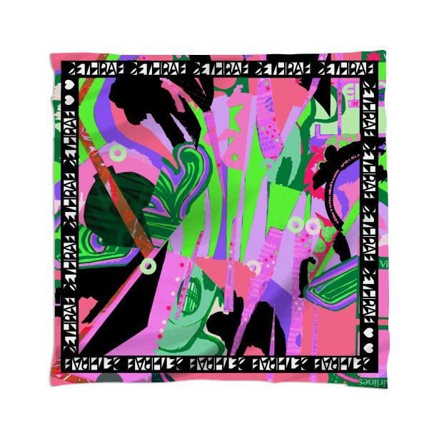 Dethrae Scarf Pink