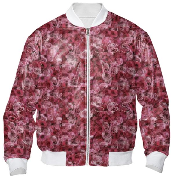 SGS Pink Rose Bomber Jacket