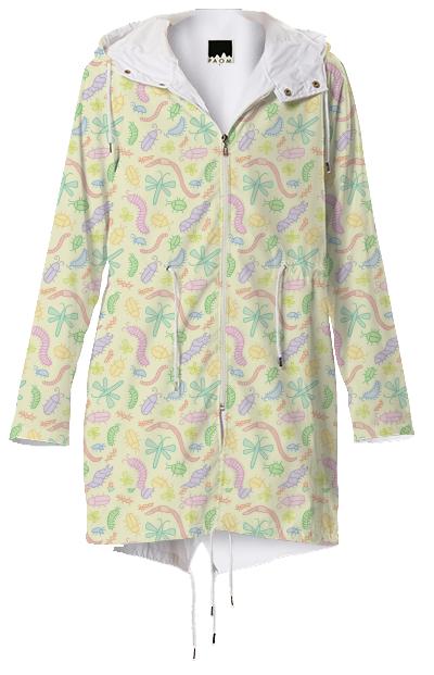 Pastel Bug Raincoat