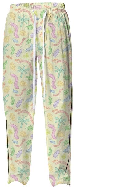 Pastel Bug Pajama Pants