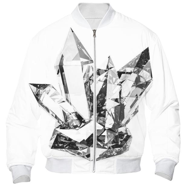 Lucid Dexterity Crystal Reflections Bomber