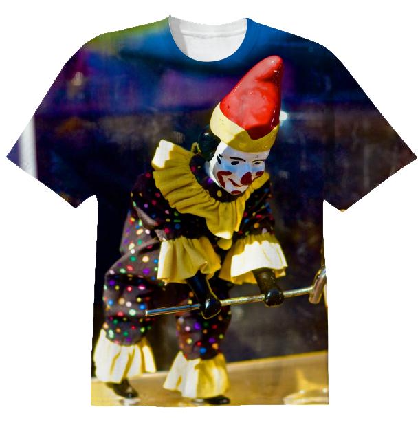 Disneyland Popcorn T Shirt Main Street U S A Clown