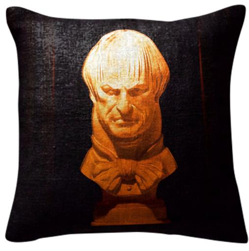 Haunted Mansion Pillow Creepy Bust