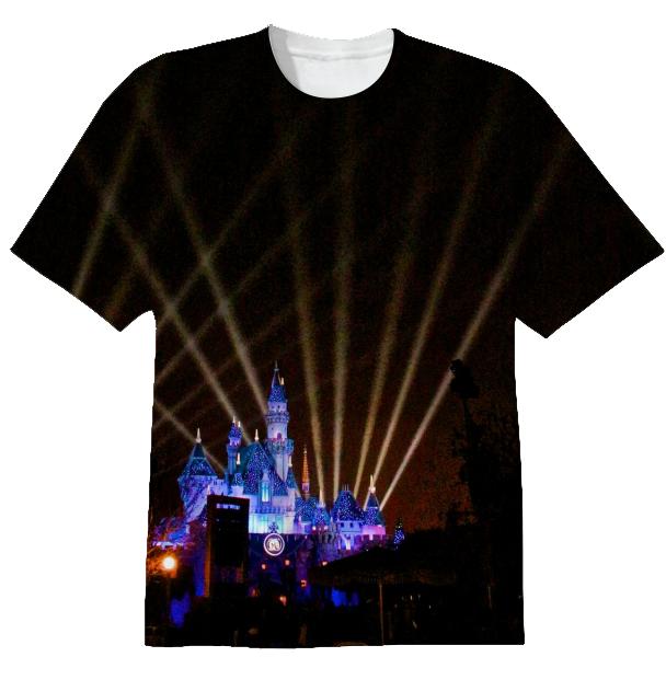 Disneyland Castle 60th Anniversary Diamond Celebration T Shirt