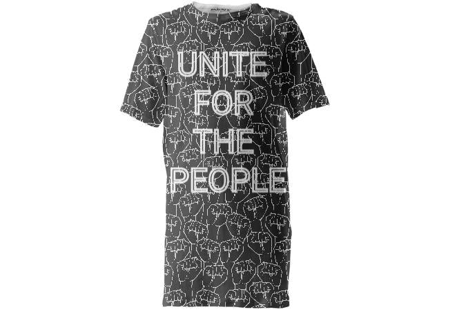 UNITE FOR THE PEOPLE SHIRT DRESS