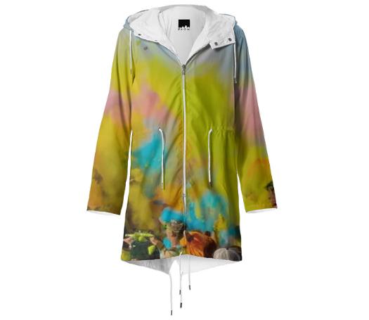colorful raincoat indeed