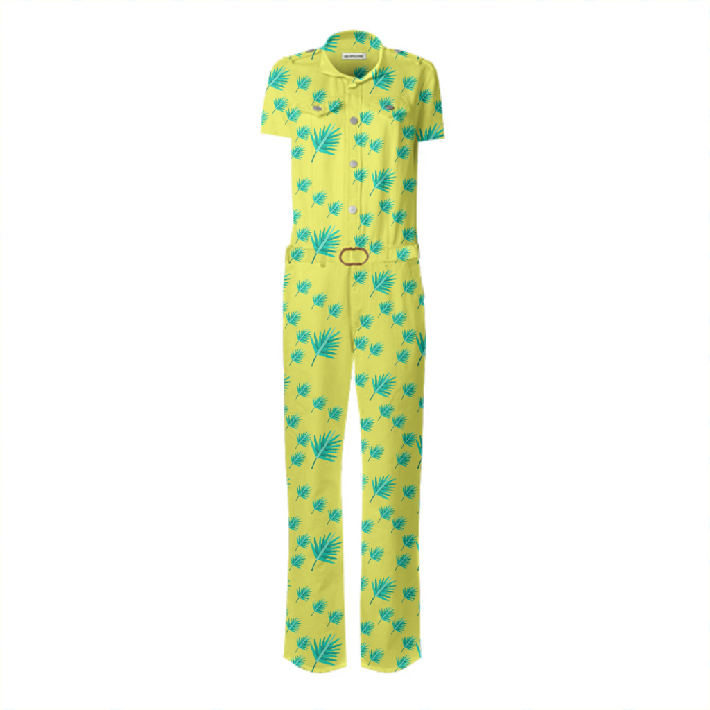 tiffany blue inspired tropical pattern