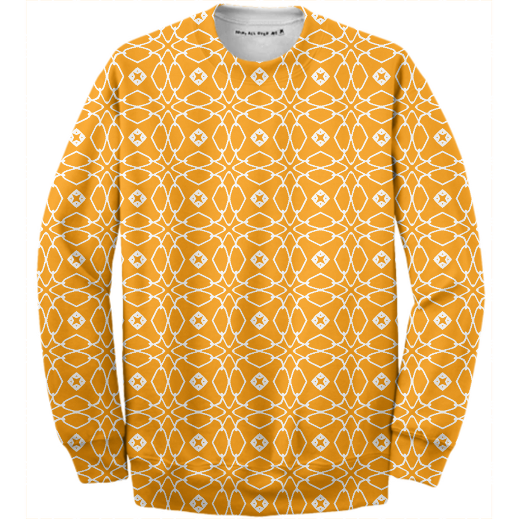 White orange wire pattern