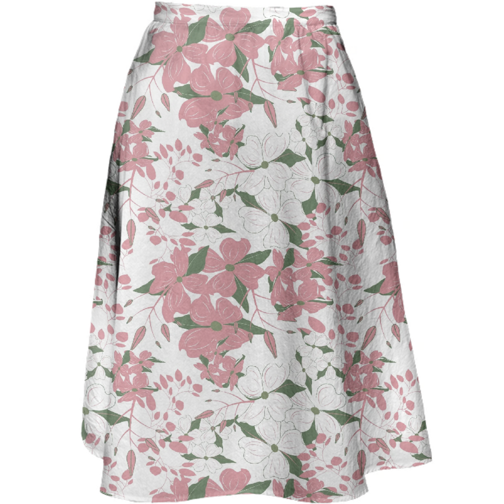 Floral Pink and white foral