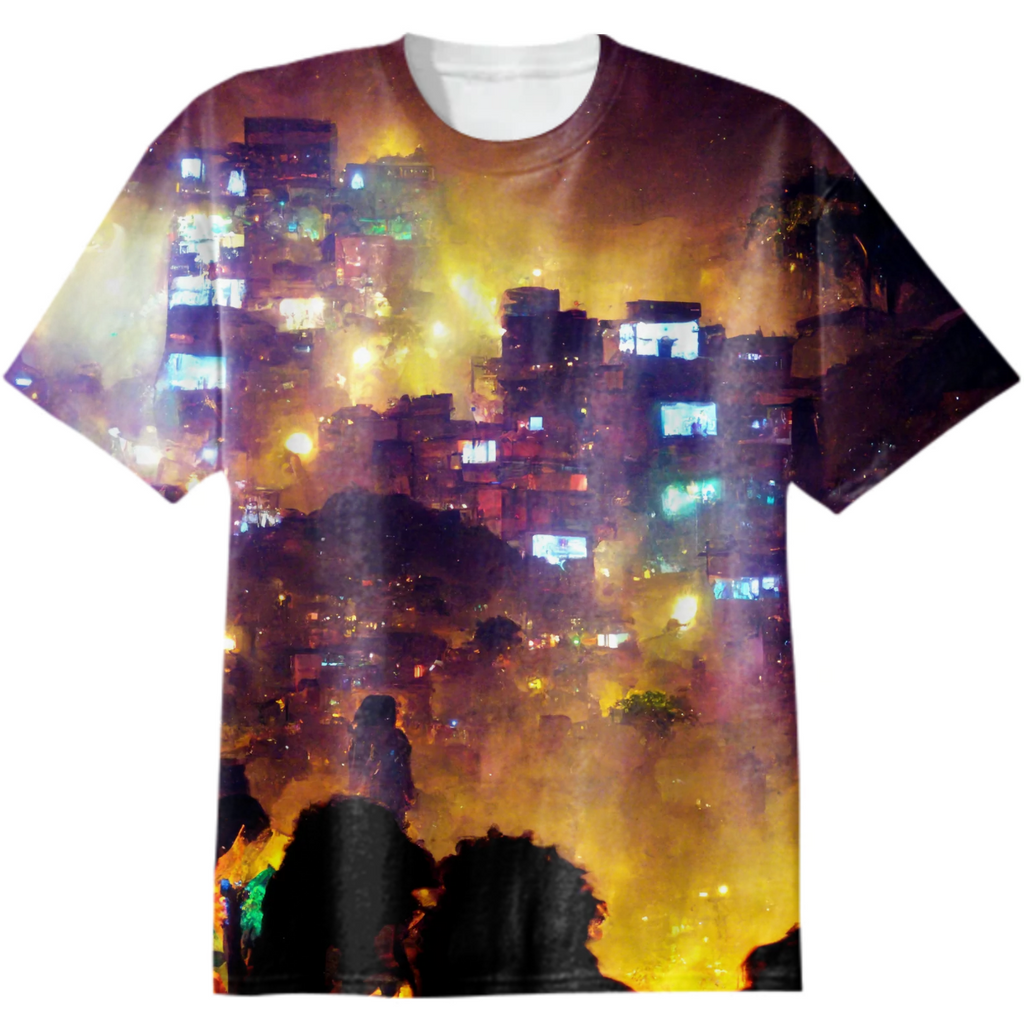 Favela funk madrugada tee