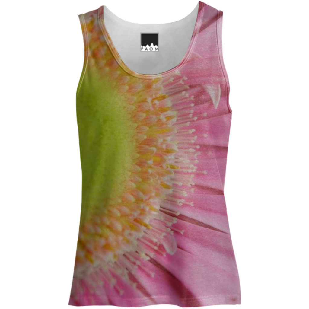 Pink Daisy Tank Top
