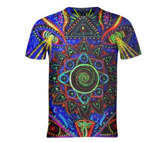 Cosmic Universal Eyes Original Artwork by Humo Maya