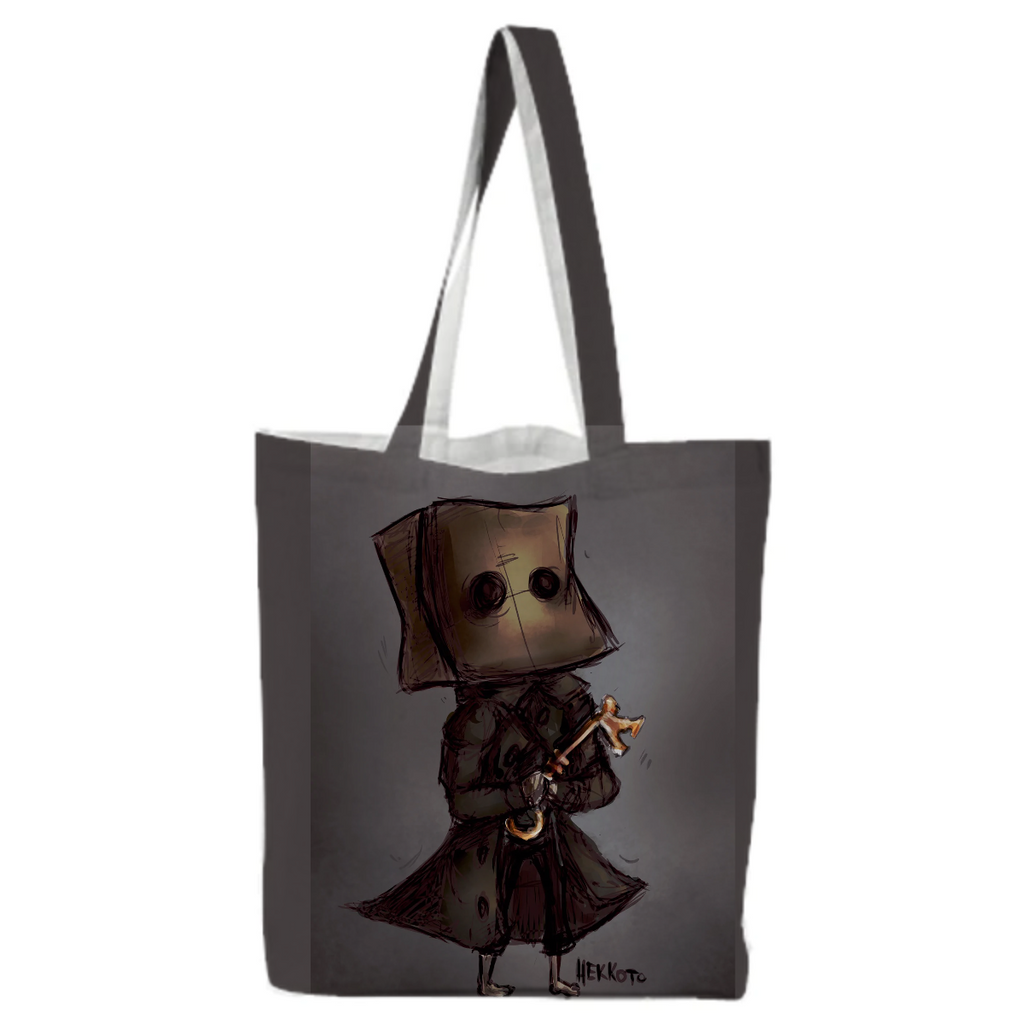 Momo Little Nightmares fanart video games indie game cute chibi tote bag