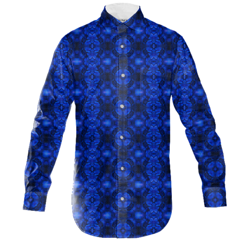 Blue Hydrangea Pattern 11
