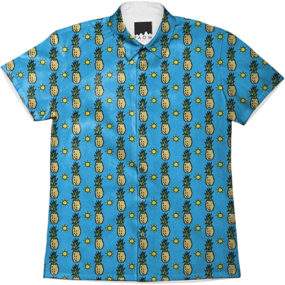Sunny Pineapple Werk Shirt