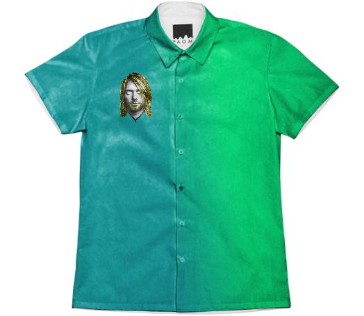 cobaineternal K CFace 2Toned Buttonup