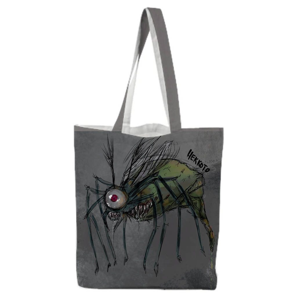 Monster flying terror nurgle horror creepy edgy dnd dungeons and dragons enemy boss video games tote bag