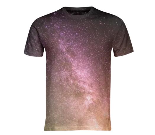 Multicoloured Space Tee