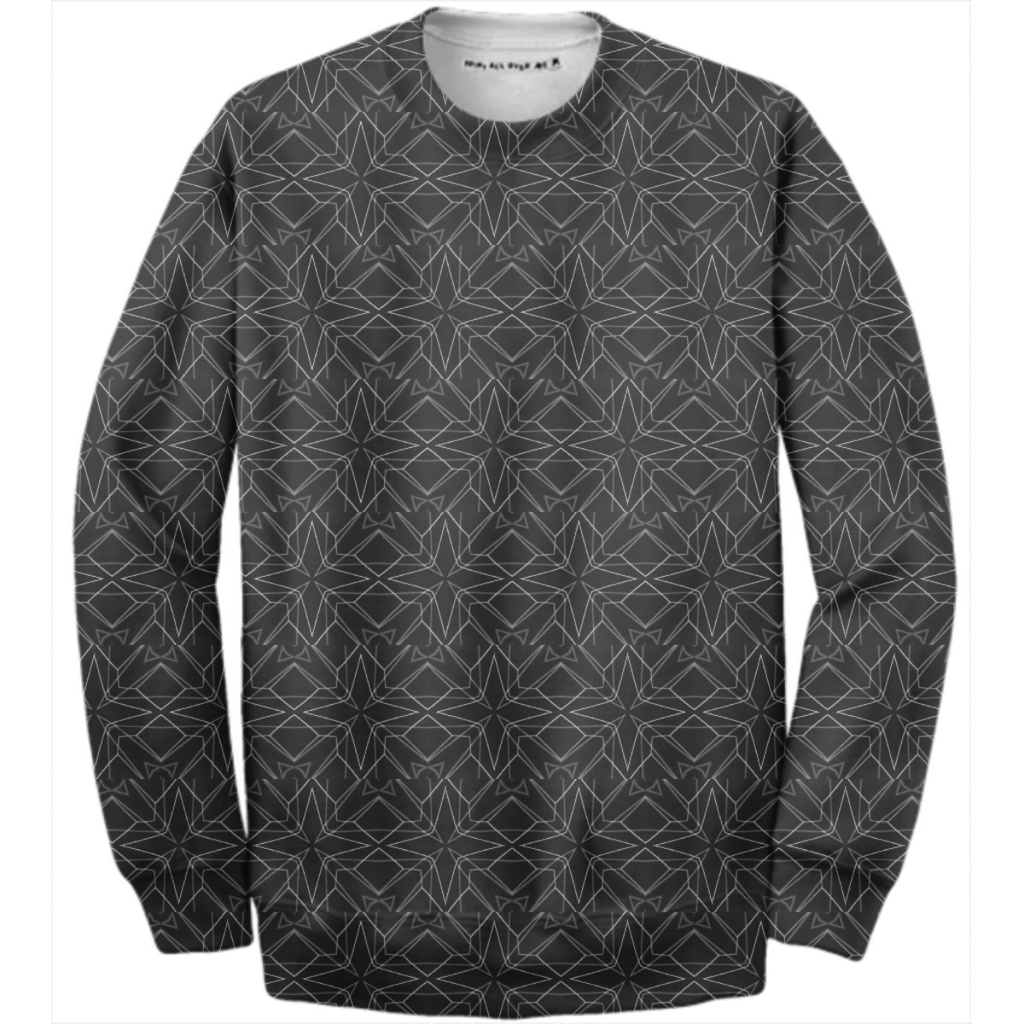 Black white geometric pattern