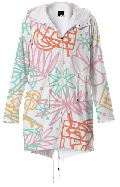 mexican aloha raincoat