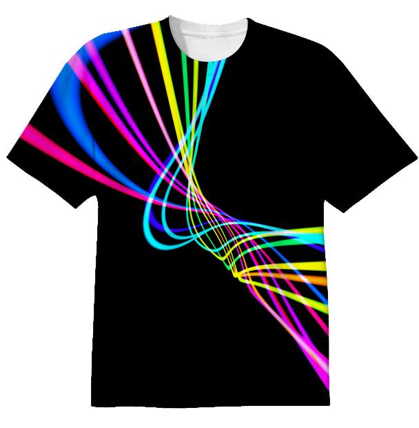 Light Neon Colors T Shirt