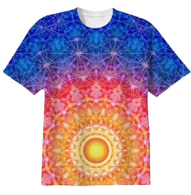 Geometric Sunrise Shirt