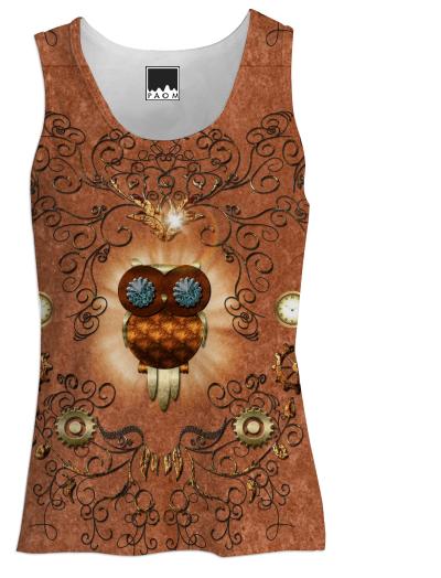 Steampunk cute owl