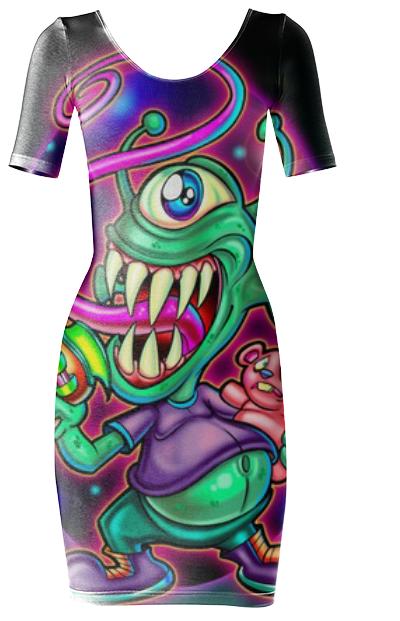 Crazy Alien Dress